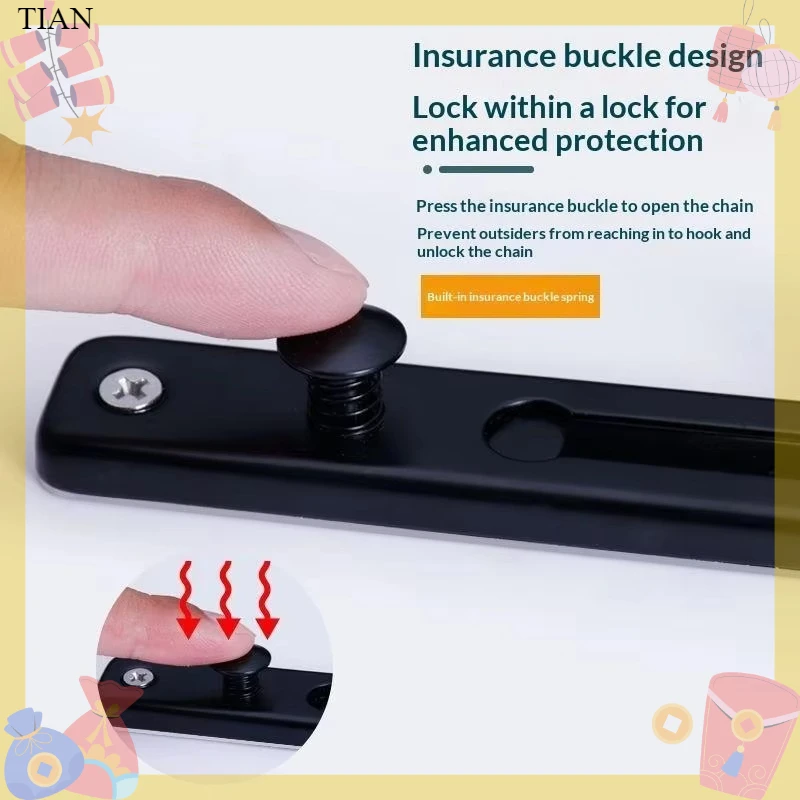 Door Chain with Lock Door Lock - Security Chain Door review and price