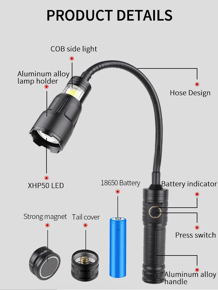 USB Rechargeable XHP50 LED Fla - Power Outage Light review and price